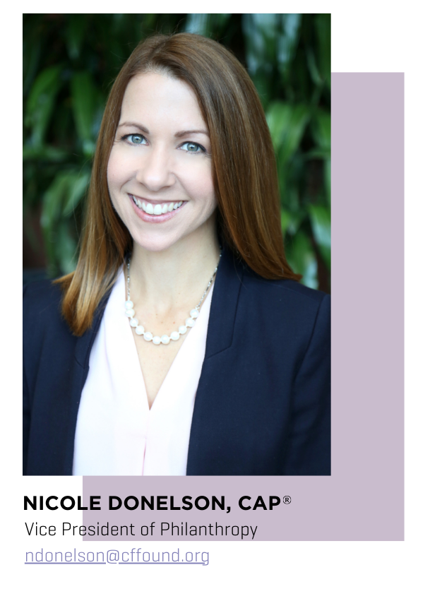 Philanthropy Spotlight; Nicole Donelson, VP of Philanthropy