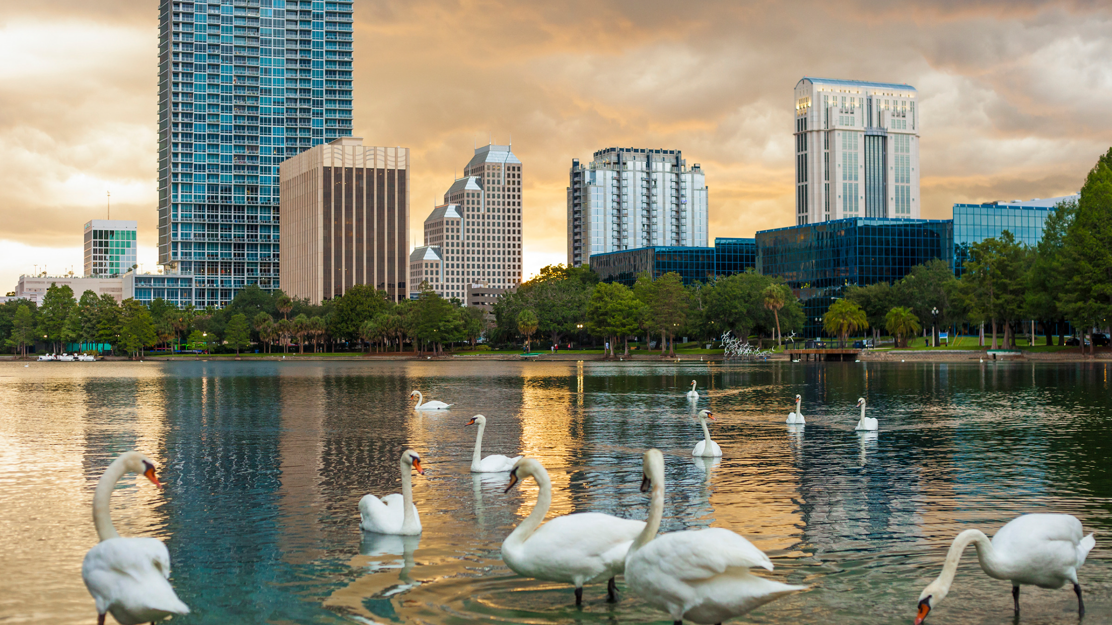 Lake Eola Orlando Florida