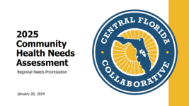 Community Health Needs Assessment: Regional Needs Prioritization, 2025
