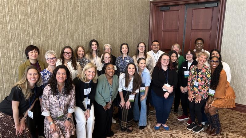 women's giving circle conference, a group of women standing together